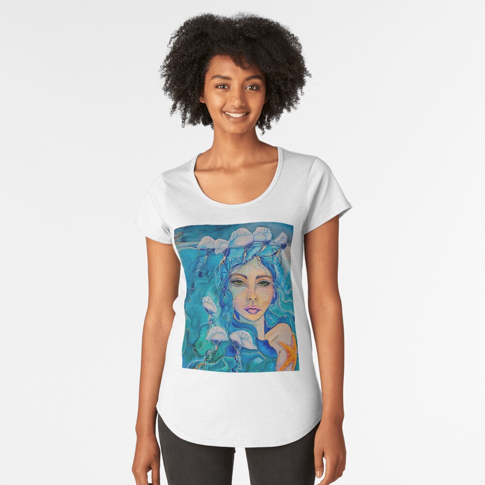 Item preview, Premium Scoop T-Shirt designed and sold by Saltyartmia.