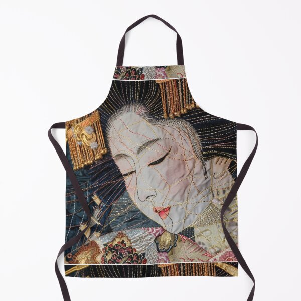 Item preview, Geisha Silk Kimono from Kyoto designed and sold by abbazabba.