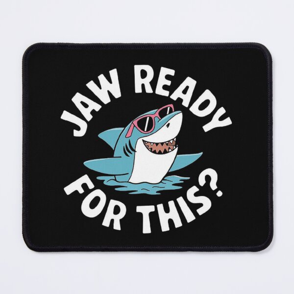 Item preview, Jaw Ready For This - Funny Shark Lover Ocean Wildlife designed and sold by love3617.