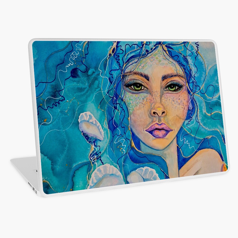 Item preview, Laptop Skin designed and sold by Saltyartmia.