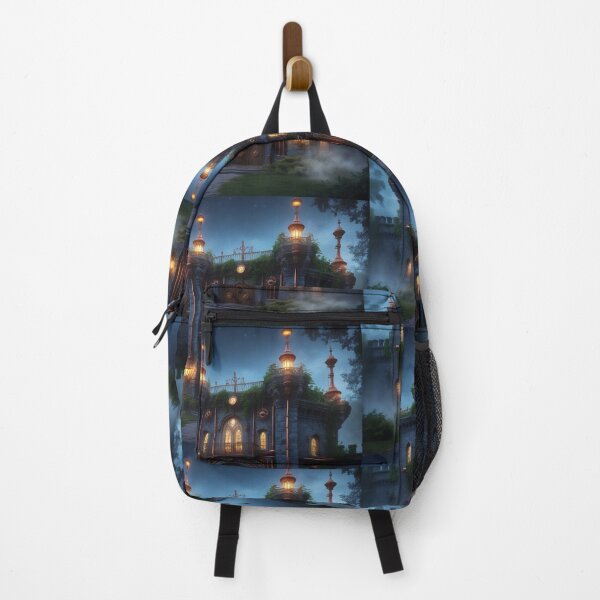 Item preview, Retro-futuristic steampunk castle designed and sold by VidyoeDesigns67.