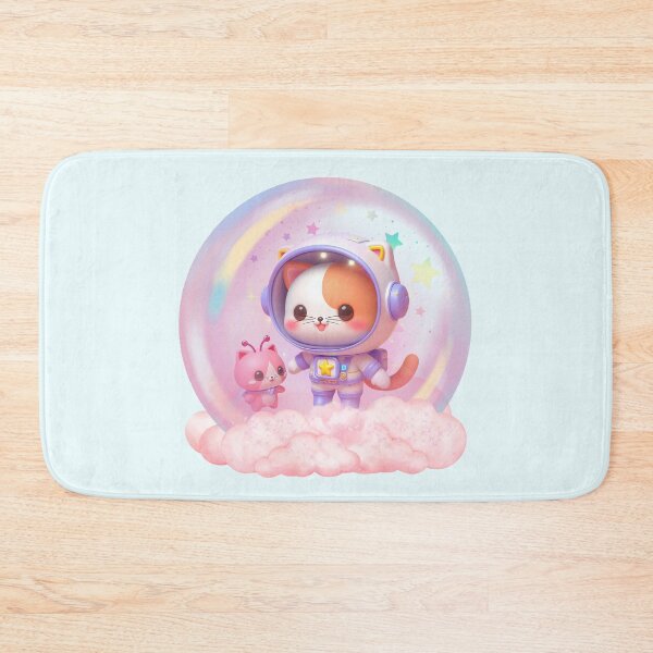 Item preview, Chibi Astronaut Kitty Meets Kawaii Kitty Alien designed and sold by st4rlit3 st4rbrit3.