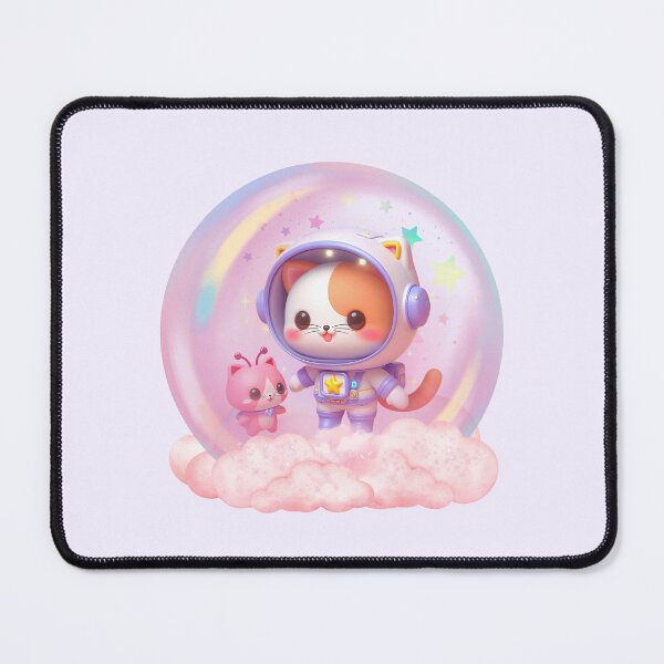 Item preview, Chibi Astronaut Kitty Meets Kawaii Kitty Alien designed and sold by st4rlit3 st4rbrit3.