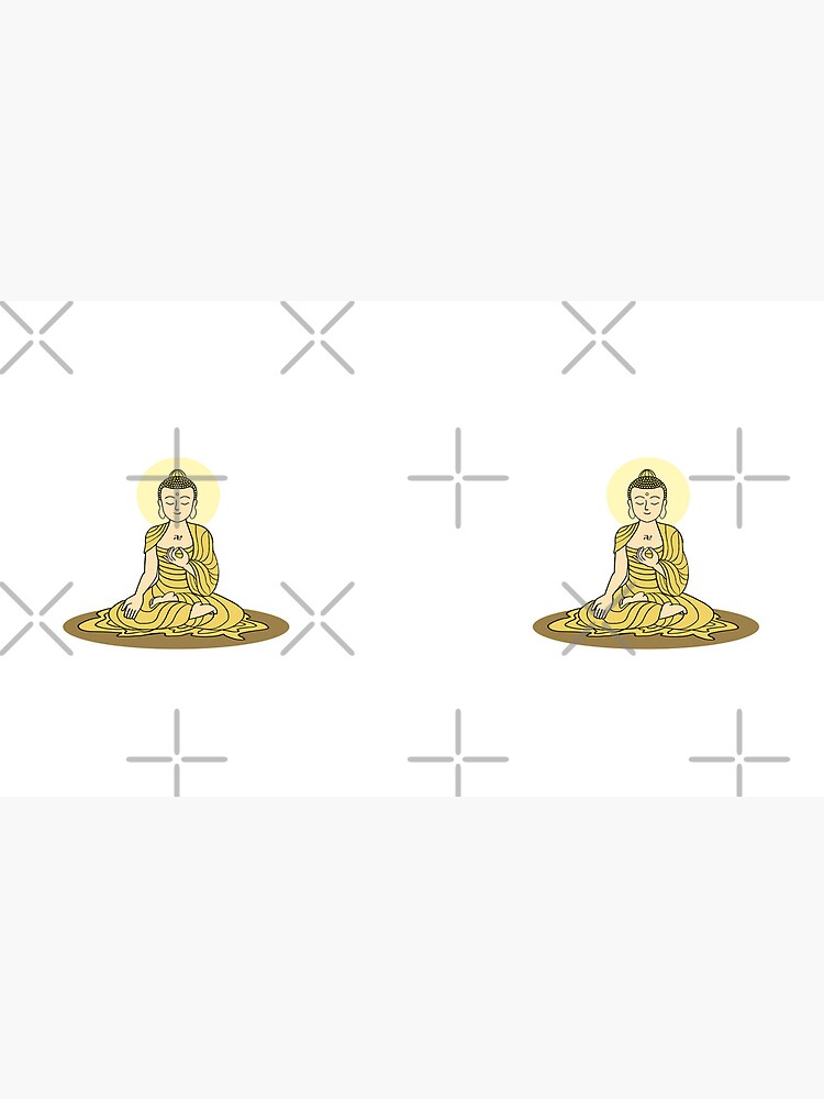 Thumbnail 6 of 6, Coffee Mug, Golden Serenity Buddha designed and sold by Buddhismdotnet.