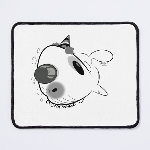 Item preview, Clown Whale designed and sold by ArtisticAxel-.