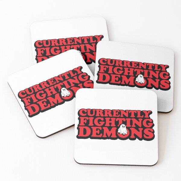 Item preview, Currently Fighting Demons designed and sold by ThatAngryGhost.