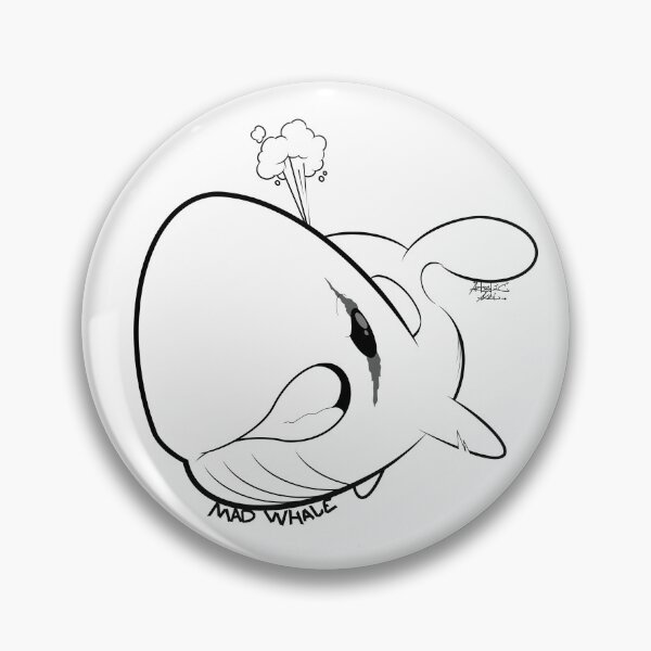 Item preview,  Mad Whale – A Storm of Resilience designed and sold by ArtisticAxel-.