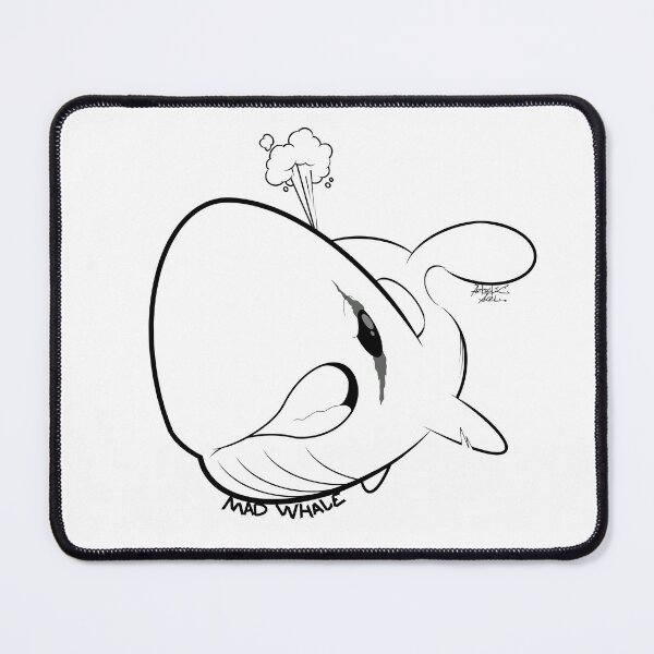 Item preview,  Mad Whale – A Storm of Resilience designed and sold by ArtisticAxel-.