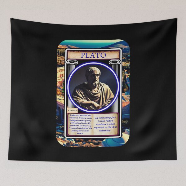Item preview, Plato (c. 428-348 BC) designed and sold by SimplerrrHQ.
