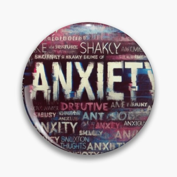 Item preview, Chaotic Thoughts – Grunge Anxiety Typography designed and sold by Kellieschic.