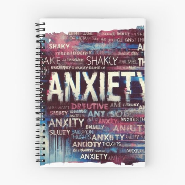 Item preview, Chaotic Thoughts – Grunge Anxiety Typography designed and sold by Kellieschic.