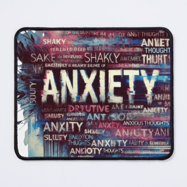 Item preview, Chaotic Thoughts – Grunge Anxiety Typography designed and sold by Kellieschic.