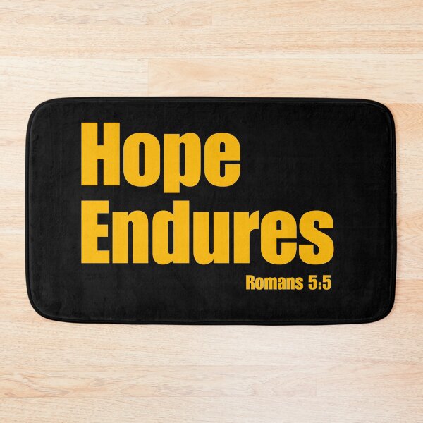 Item preview, Hope Endures Romans 5:5 - Christian Scripture designed and sold by MoriaStore.