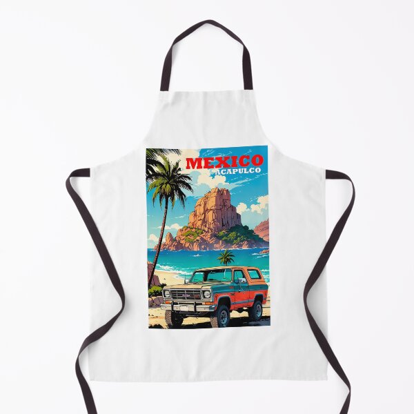 Item preview, A trip to the beaches of Mexico. Sticker, poster with a vintage 80s anime design. designed and sold by UrbanTRIP.