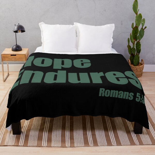 Item preview, Hope Endures, Christian Quotes designed and sold by MoriaStore.