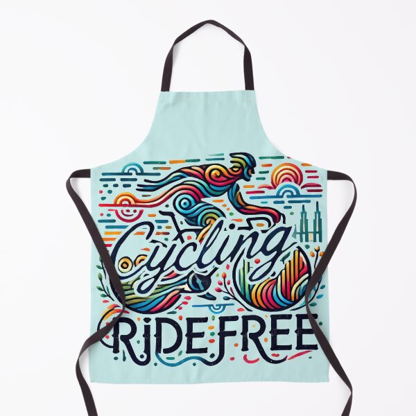 Item preview, Cycling Ride Free, typography designed and sold by maxmaj.
