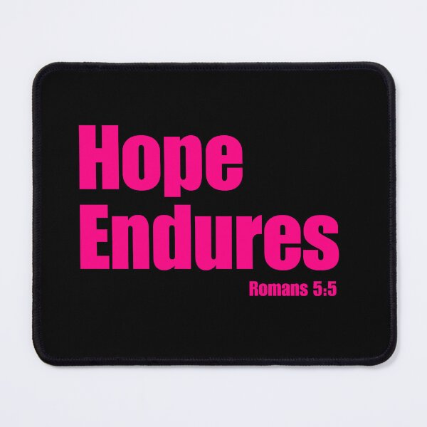 Item preview, Hope Endures, Faith Quotes designed and sold by MoriaStore.