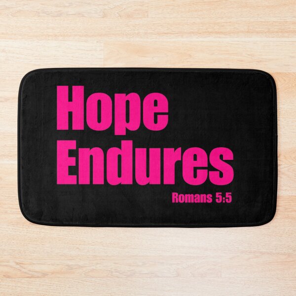 Item preview, Hope Endures, Faith Quotes designed and sold by MoriaStore.