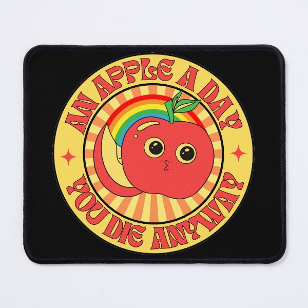 Item preview, An apple a day, you die anyway designed and sold by Maria Cohn.