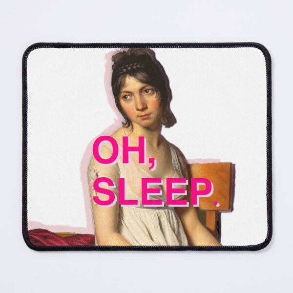 Item preview, Sleepy/Sleep quote and art inspired by the book, My Year of Rest and Relaxation designed and sold by petridishbaby.