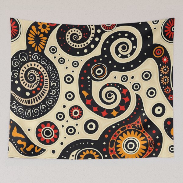 Item preview, Native American Osage Pattern designed and sold by Myra365Art.