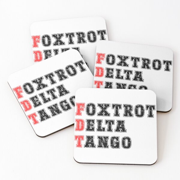 Item preview, Foxtrots Delta Tangos Funny Foxtrots Delta Tangos designed and sold by DigitalPrintsByEcho.