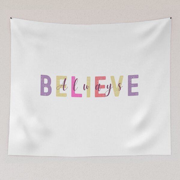 Item preview, Believe Always designed and sold by Godisgr8t2me.
