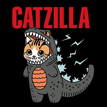 Artwork thumbnail, Cute Kitty Catzilla by NQArtist