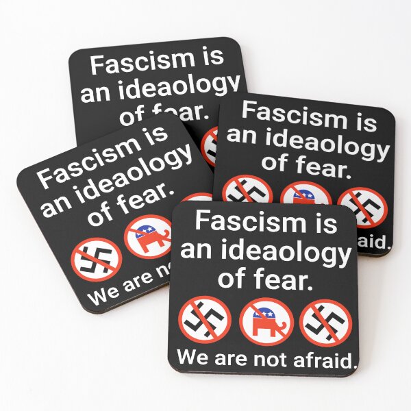 Item preview, We are unafraid anti fascism design  designed and sold by Rachel the Artist .