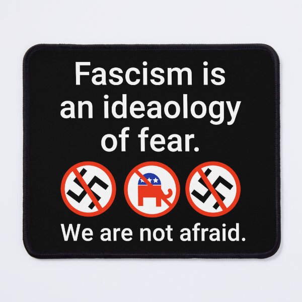 Item preview, We are unafraid anti fascism design  designed and sold by Rachel the Artist .