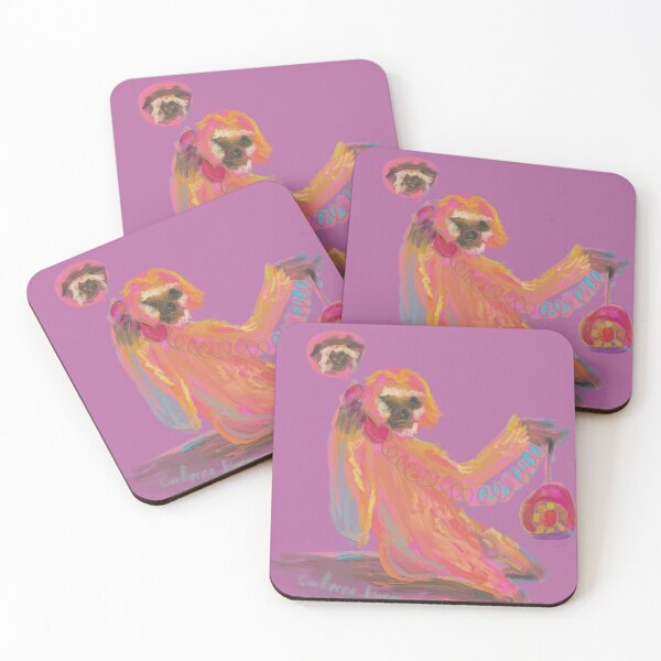 Item preview, gibbon gossiping designed and sold by guilhernunes.