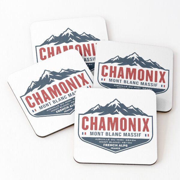 Aperçu de l'œuvre Retro Ski Chamonix Mont Blanc, France – Un paradis pour le ski et le VTT créée et vendue par MisterrAB.