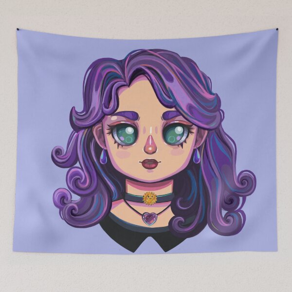 Item preview, Abigail Chibi Stardew Valley Fanart designed and sold by Savi Singh.