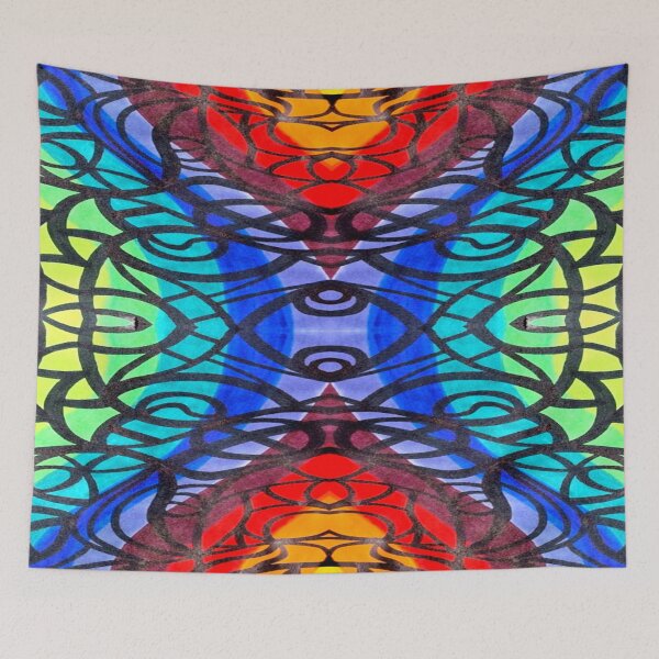 Item preview, Psychedelic Colors, Shapes and Lines  designed and sold by Q Art & Design .