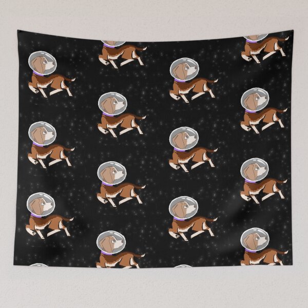 Item preview, Earth to Space Beagle! designed and sold by pinkpawsdraws.