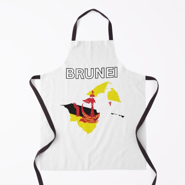 Item preview, Brunei flag map designed and sold by atomstartup.