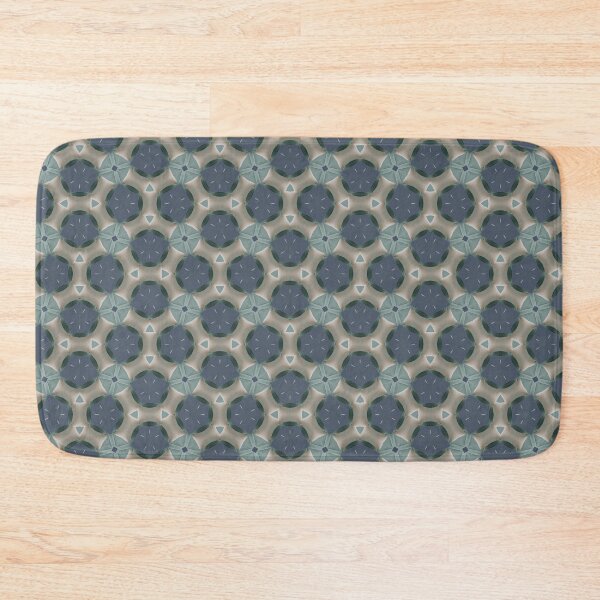 Item preview, Abstract Blue Geometric Seamless Pattern designed and sold by shazdesign24.