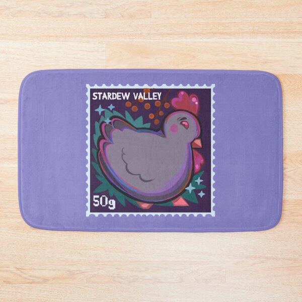 Item preview, Void Hen / Chicken Chibi Stardew Valley Fanart Stamp designed and sold by Savi Singh.