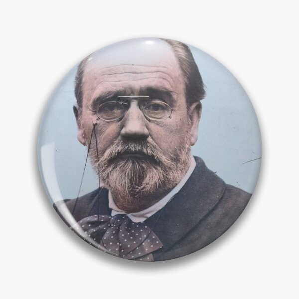 Item preview, Émile Zola in 1895 designed and sold by 19th Century in Color.