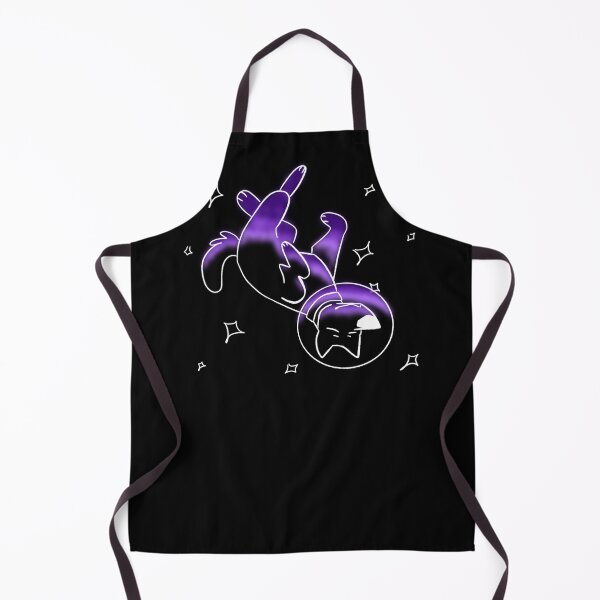 Item preview, Glowy Purple Light Bubble Space dog doodle designed and sold by pinkpawsdraws.