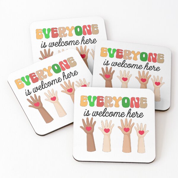 Item preview, Everyone Is Welcome Here Funny Teacher Quote  designed and sold by PatternFariss.