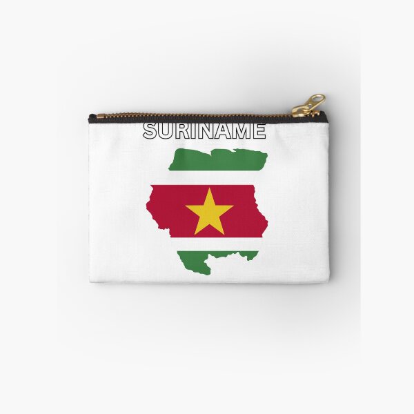 Item preview, Suriname flag map designed and sold by atomstartup.