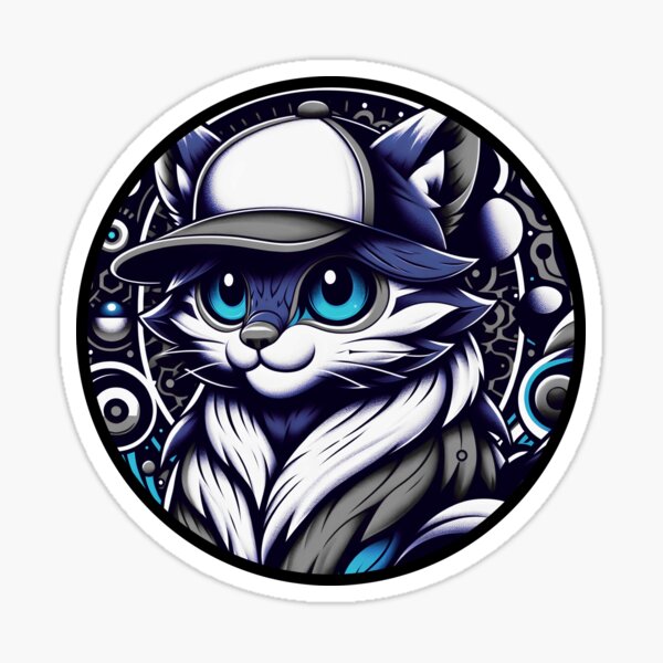 Cool Cat Sticker