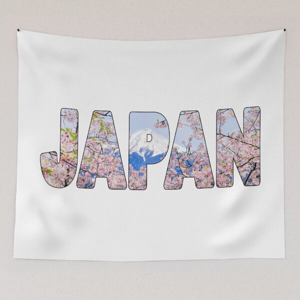 Item preview, JAPAN - Cherry Blossoms with Mount Fuji on Perfect Day designed and sold by Adam Gormley.