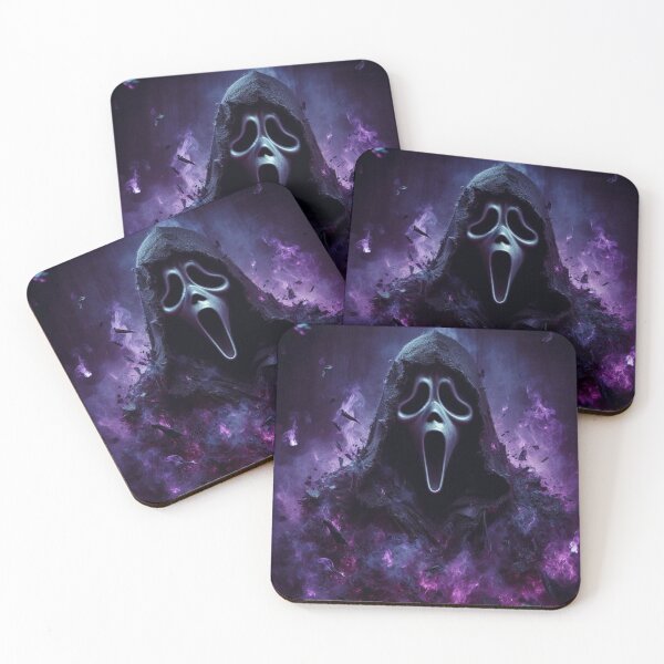 Item preview, Ghostface in Purple Flames designed and sold by Ghostface2025.