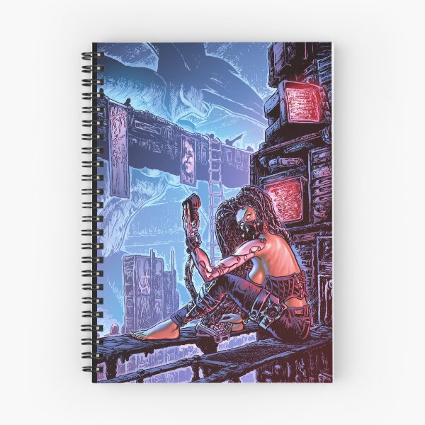 Item preview, Cybergoth en una arcología designed and sold by Ian The Comic Artist.