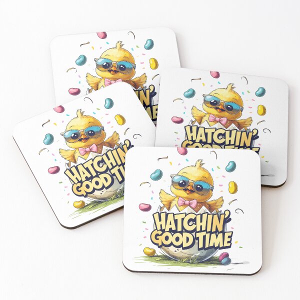 Item preview, Hatchin Good Time Baby Chick design designed and sold by 80ssinto90s.