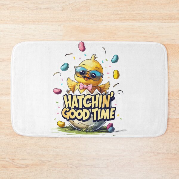 Item preview, Hatchin Good Time Baby Chick design designed and sold by 80ssinto90s.