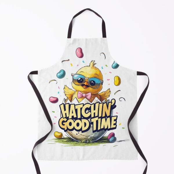 Item preview, Hatchin Good Time Baby Chick design designed and sold by 80ssinto90s.