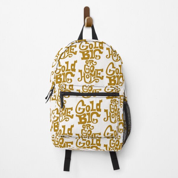 Item preview, Gold Big or Go Home; Graffiti Style; designed and sold by StickerApe.